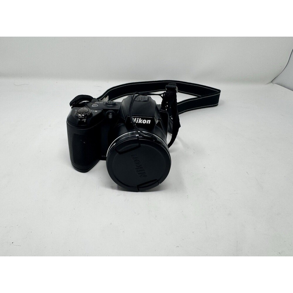 Nikon Coolpix L310 Black Digital Camera 21x Zoom 14.1 Megapixels Parts Or Repair